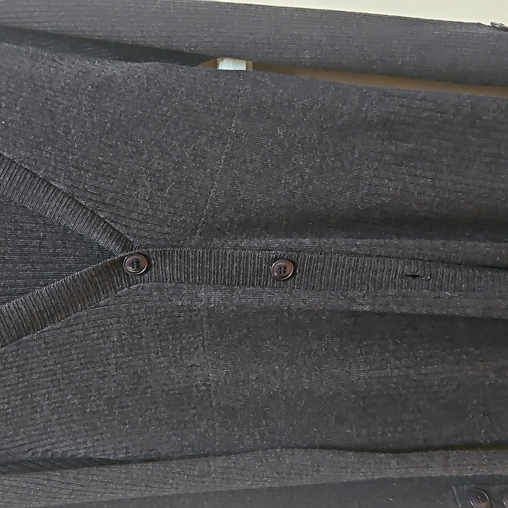 Zara Black V-Neck Sweater Duster - Picture 2 of 5